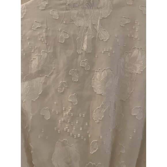 Oak & Trellis White Ivory Romper Lace XS Bridal Wedding Bachelorette Honeymoon - Picture 5 of 5